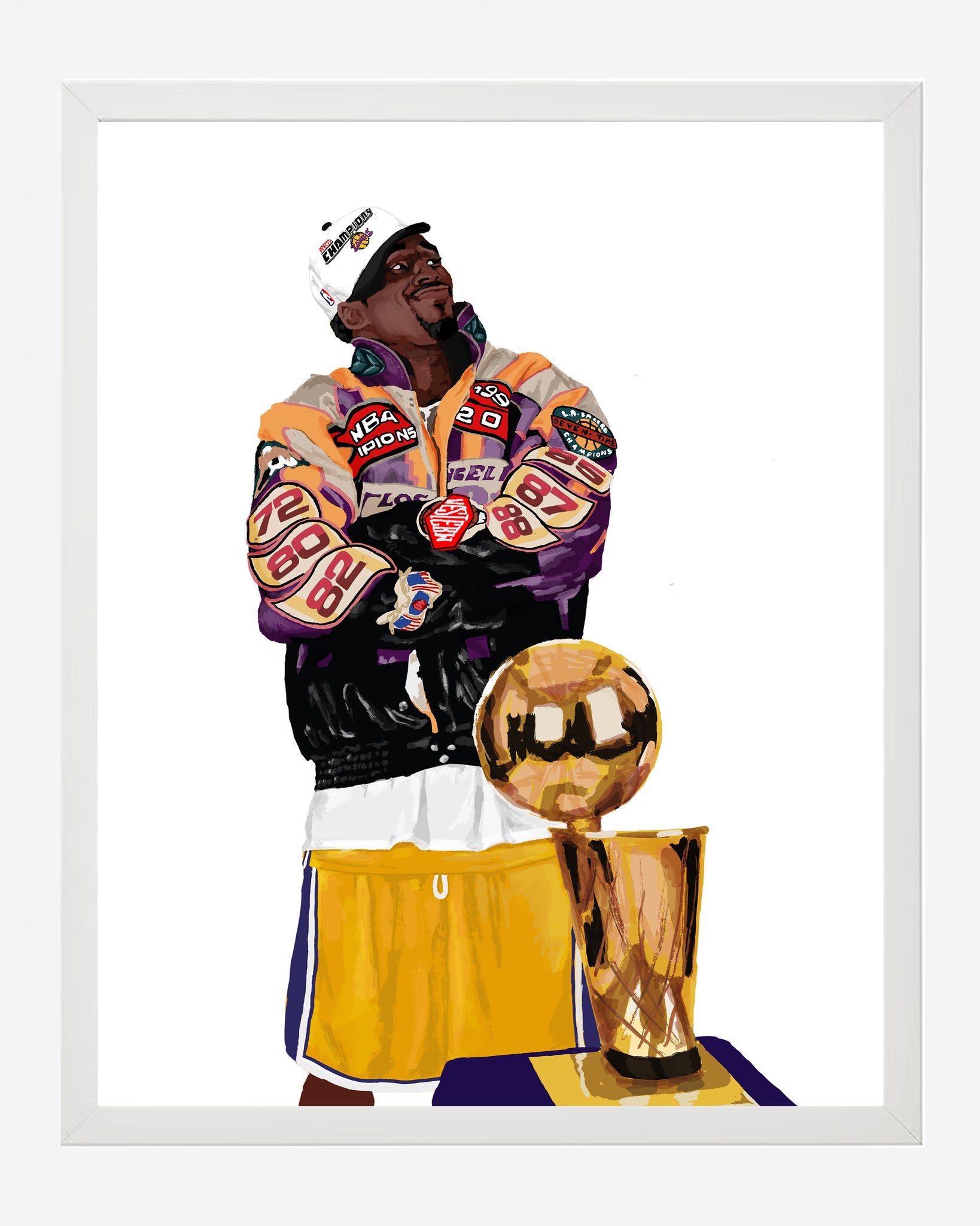 "One Down" - Kobe Day Print